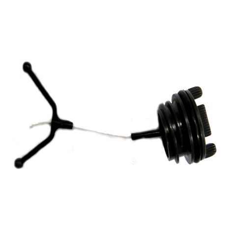 501765602 – Bouchon réservoir huile tronçonneuse Husqvarna – Étanchéité optimale – Compatible modèles 36, 41, 50, 55, 142, 254 XP (1/2)