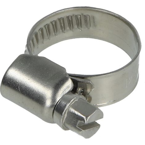 Collier de serrage 9 mm inox plage de serrage 12 - 22 mm
