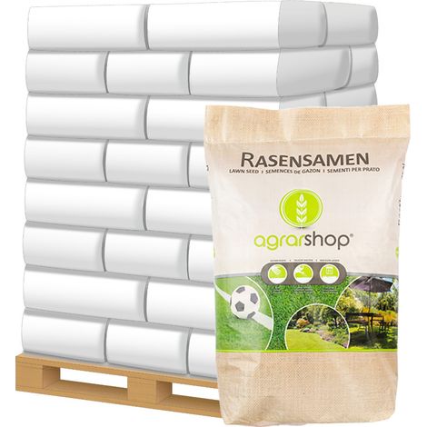 Agrarshop Rasensamen Rasen Universal 50x10 kg Palette Grassamen Begrünung