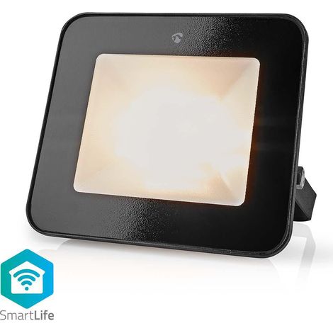 Smartlife utomhusljus 1600 lumenes wifi 20w rgb varm hasta vit frio 2700 - 6500k aluminio androidios