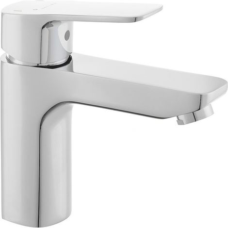 Optima Cube Way mitigeur de lavabo sur pied sans vidage, taille M, chrome (CU271M) (1/5)