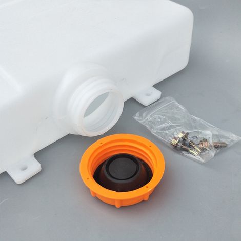 Réservoir carburant 7L plastique, bidon essence diesel huile, réservoir d'eau bateau voiture camion, accessoire chauffage stationnement (1/4)