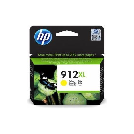 HP Cartucho de tinta Original 912XL amarillo de alta capacidad (1/4)