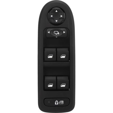 Commutateur de Fenêtre Électrique, Réponse Rapide Contrôle Sensible, Bouton Maître de Fenêtre, Pièce de Rechange Pour PEUGEOT 308 I 508 (1/5)