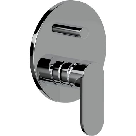 Set Esterno Cromato Per Incasso Doccia Con Deviatore  Amalfi