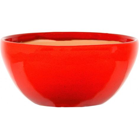 Cache pot Beauty rouge en Terre Cuite 13 cm
