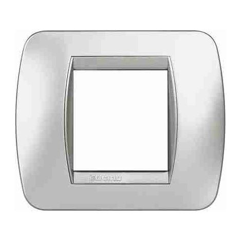 BTIL4802TE Placca Livinglight 2 moduli
