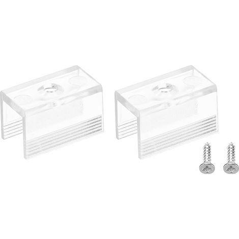 Corde Luminaire Montage Agrafes Mur Canal Montage Support Accessoires pour 8mm LED Néon Bande Translucide (1/5)