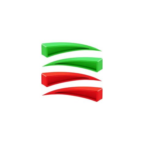 Kit di riparazione ammaccature senza verniciatura a forma di cuneo curvo per finestrini auto (4 pezzi). Kit di riparazione ammaccature in plastica per portiere auto.
