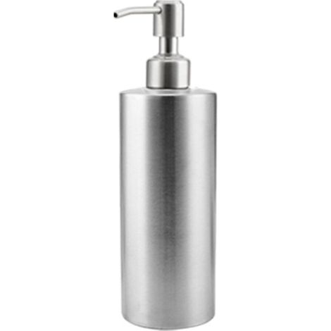 Bouteille Distributeur Gel Douche Shampooing - Acier Inoxydable 304 - 25 mm Embout - 240 à 550 ml - 1 Pièce (1/5)