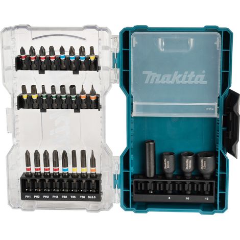 MASTER CARTON DE 10 x COFFRET VISSAGE 28 PCS MAKITA E-07048-10