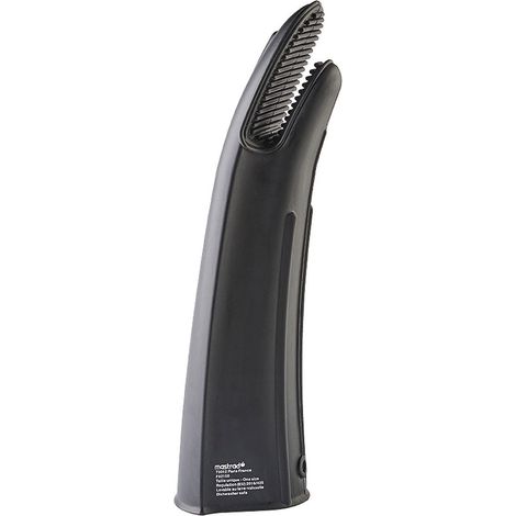 Gant Pro XL - Gant de Cuisine Silicone - Résiste aux Fortes Températures (Jusqu'à 300°C) - Long. : 44 cm, Noir (1/4)