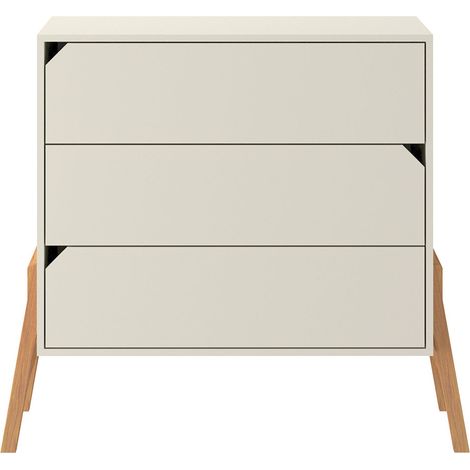 Commode 3 tiroirs Bellamy Lotta Cachemire (1/3)