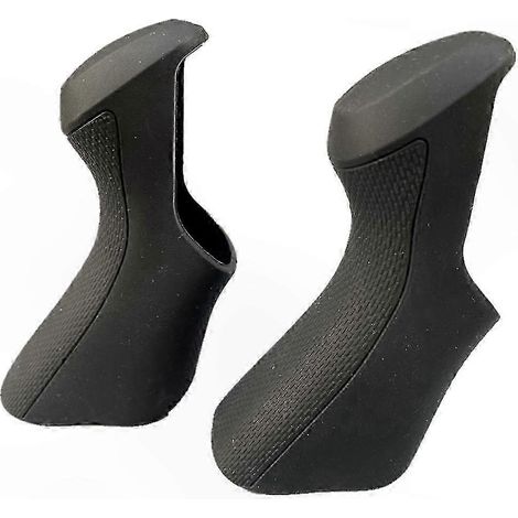 Manchons de levier de frein en silicone noir pour vélos de route, grips ergonomiques de remplacement pour cocottes (1/5)