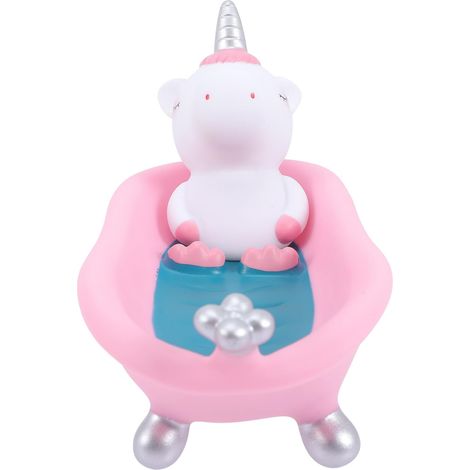 Unicorn Design Soap Dish for Children s Bathroom Plastic