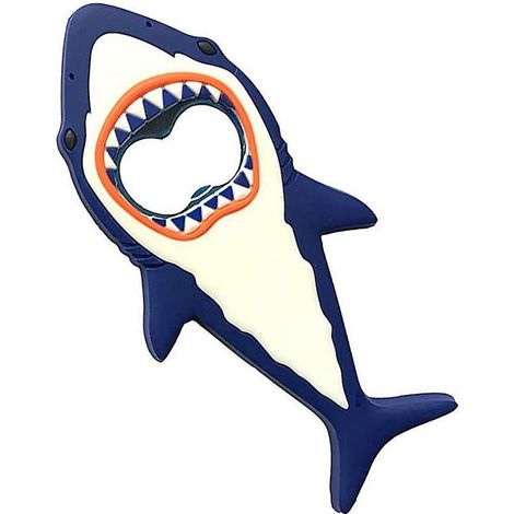 Flaschenöffner (blau) Big Mouth Shark Bierflaschenöffner (1/5)
