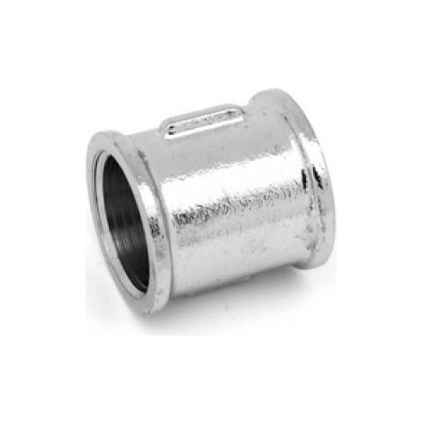 MANICOTTO DIRITTO FF IN OTTONE CROMO IBP 3/4&quot