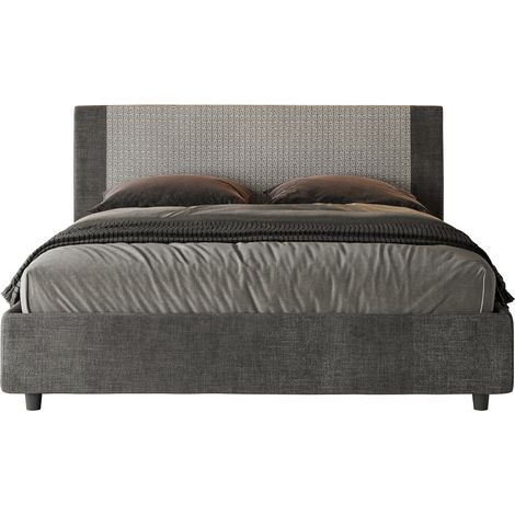 Letto Matrimoniale 160x190 cm Senza Rete Rosal Norris 25 Labirinto 02 (1/4)