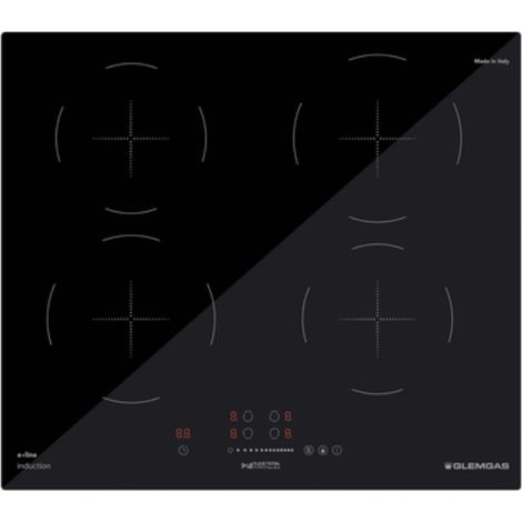 Glem Gas GTI640SL Kochfeld Schwarz Integriert 60 cm Zonen-Induktionskochfeld 4 Zone(n)