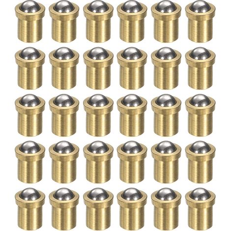 30pcs 3x4mm Plongeurs À Ressort À Bille Verrou Porte Armoire (1/5)