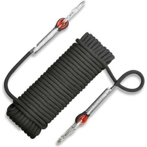 Corde de sécurité 10 m/20 m/30 m, résistante aux déchirures, pour l'alpinisme et la randonnée, diamètre 10 mm. (1/4)