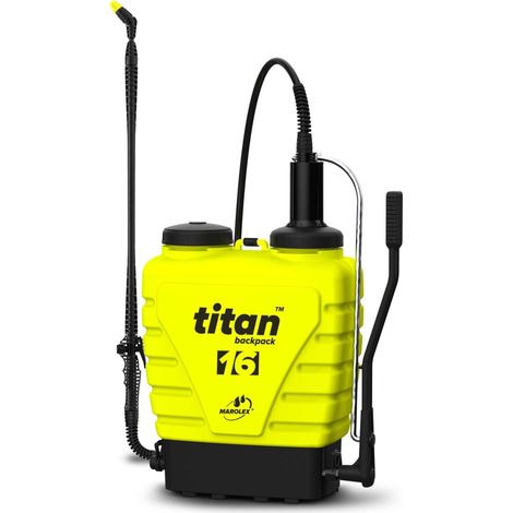 Marolex, Pulverizador de mochila titan 16 con lanza telescópica compuesta de aluminio 65-115 cm (1/2)