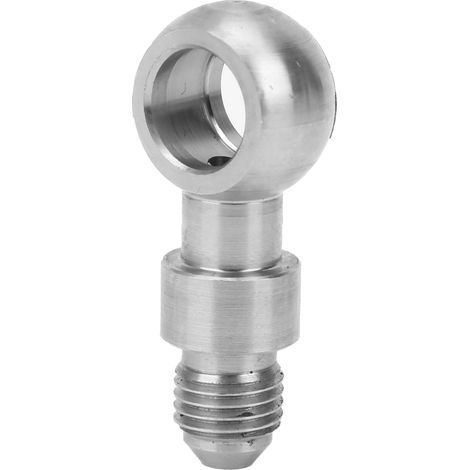 Adaptador banjo AN-4 de acero inoxidable compatible con tornillos banjo M12
