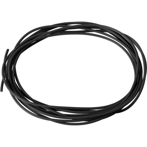 Profilé de fixation rond de 4 cm x 4 m pour moustiquaire de porte et fenêtre, noir (1/5)
