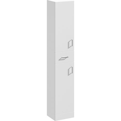 Nuie Mayford Gloss White 350mm x 330mm Tall Storage Unit - PRC164 (1/10)