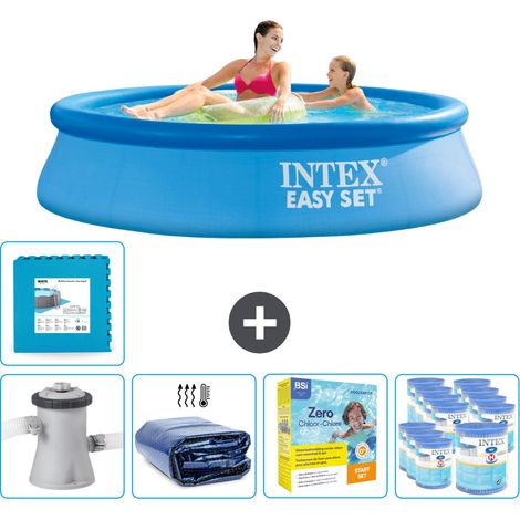 Intex Piscina Easy Set Redonda - 244x61 cm - 8-piezas SCB23 (1/5)