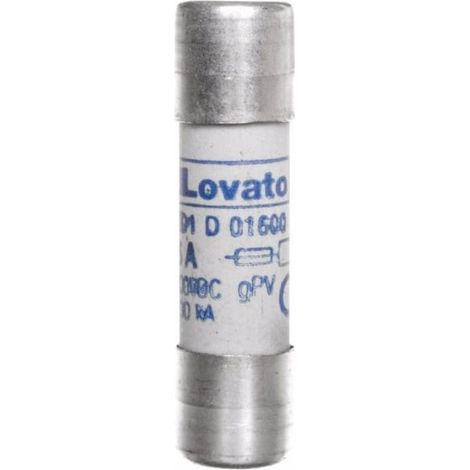 fusible lovato-electric fe01d01600 16A 1000V 10x38 mm