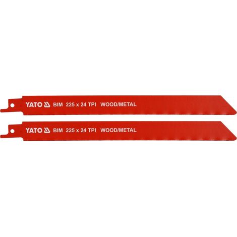 BiM Säbelsägeblätter 225 mm 24 TPI, 2 Stück (1/3)