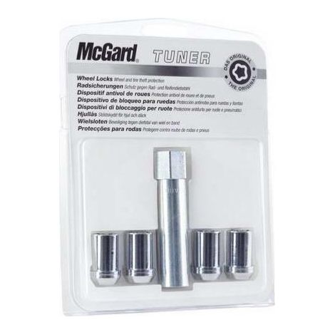 4 ECROUS US SU MCGARD M12X1.5/ 60°/ LONG. 31.5MM/ Ø17MM