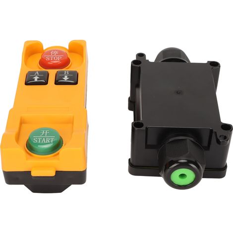 Télécommande industrielle étanche 4 boutons 433MHz pour éclairage de grue 12‑80V DC (1/5)