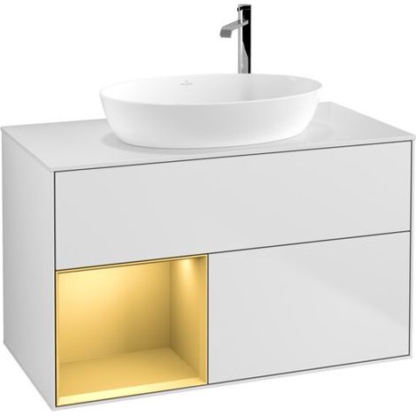 Villeroy & Boch G891HFMT Meuble sous-lavabo Finion G89 (1/2)