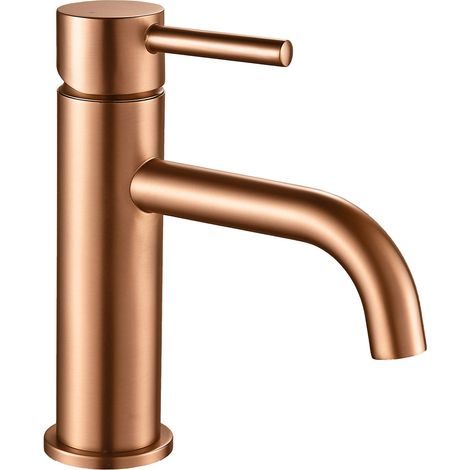 Bathroom faucet Rea Lungo Copper Brush