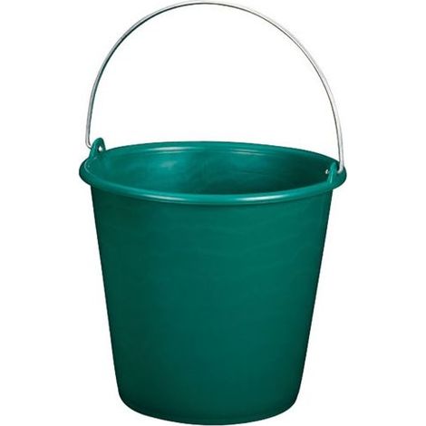ALUMINIUM ET PLASTIQ - Seau rural gradué 8L vert