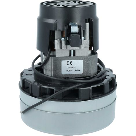 vhbw Ersatz Motor kompatibel mit Comac Media 60BST, 32B, 75BT, 65BT, 28BS Staubsauger - 600 W (1/4)