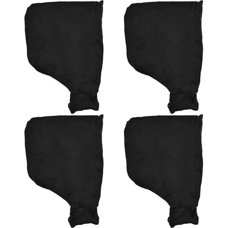 Bardusch - Sac À Poussière pour Scie À Onglet Sac À Poussière pour Machine À Découper Collecteur Noir Accessoire Réglable pour Machine À Découper, Ponçeuse, Polisseuse Et Travail du Bois (1/5)