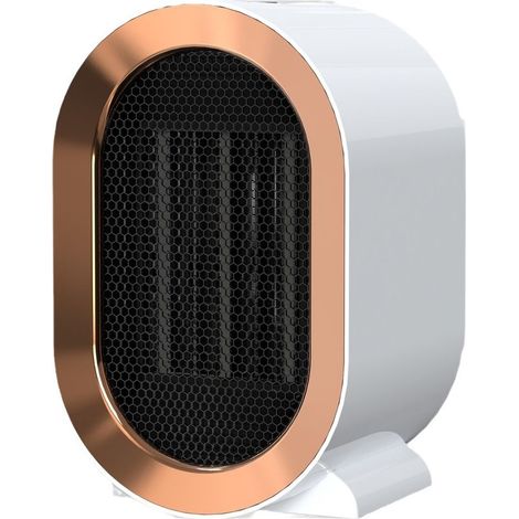 Radiateurs Électriques Soufflants, 1200W Mini Chauffage d'appoint Soufflant pour Salle de Bain, Radiateur en Céramique à Chauffage Rapide à Économie d'Énergie pour Chambre, Bureau (1/4)