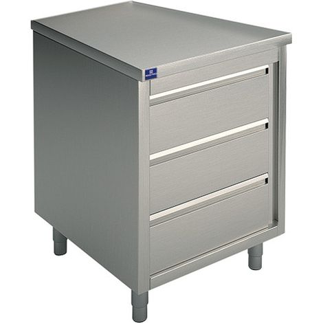 Bloc De 3 Tiroirs GN 1/1, 500X700 mm - Mastro