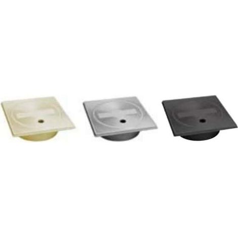 BWT – Skimmer de piscine Aquareva – Cadre et couvercle gris 249x249mm – Pour piscine enterrée – Technologie de scellement