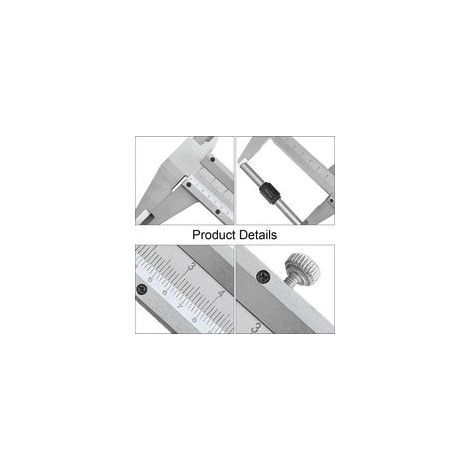 0-150mm Pied à coulisse numérique, Pied à Coulisse Numérique de Précision, Pied a Coulisse Digital, pour les Mesures Externes, Internes, Profondeur et Pas, Acier à Haute Teneur en Carbone (1/3)