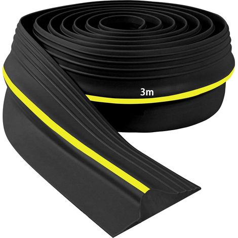 Joint Porte de Garage 3M Seuil D'étanchéité en Caoutchouc Épaisseur Joint de Seuil pour des Garages Propres et Secs (1/5)