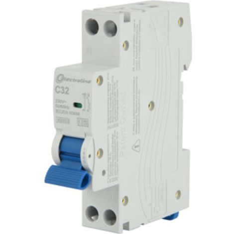 INTERRUTTORE MAGNETOTERMICO 32A 6KA 1P+N 4,5KA