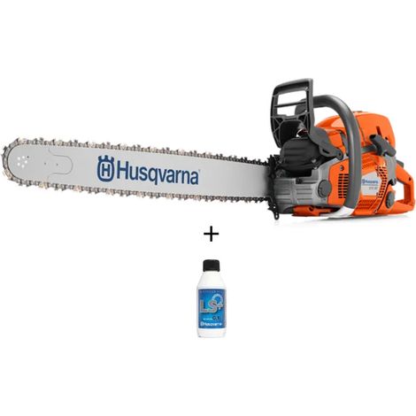 Husqvarna – Tronçonneuse thermique 45 cm – Moteur 70,6 cc 4,3 kW – Chaîne X-CUT C85 pour coupes précises – Poids 6,6 kg (1/5)
