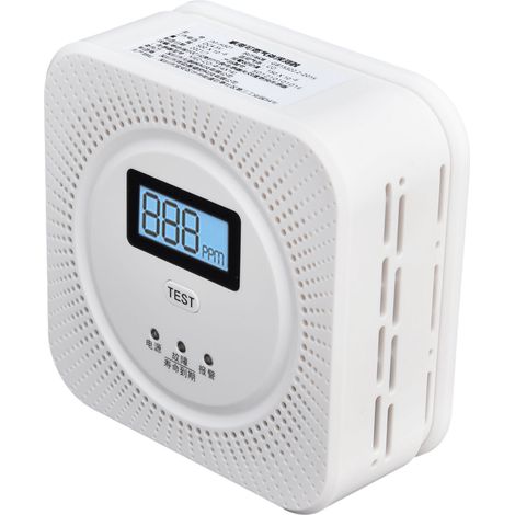 Détecteur de fumée et monoxyde de carbone Alarme de gaz intérieure pour maison JMH501