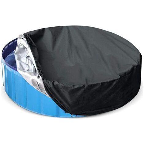 Rundpoolabdeckung mit einfacher Installation und verbessertem Sonnenschutz für Whirlpools erhöht die Sonneneinstrahlung in Ihrem Pool (bis zu φ210 x H 90 cm). (1/5)