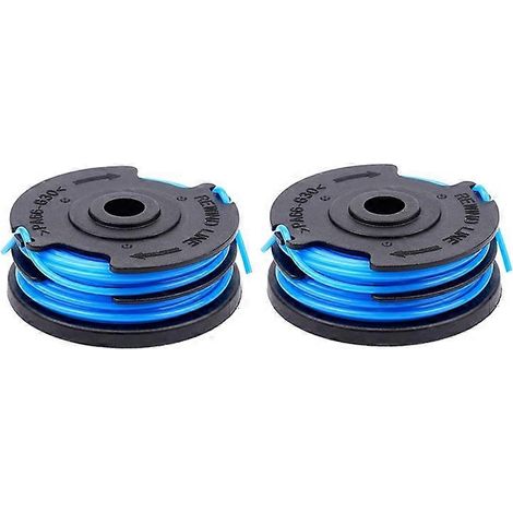 2 bobines de fil compatibles avec les tondeuses à gazon Greenworks 2101602 / 2101602A, 2900719 (1/5)