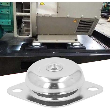 Amortisseurs en caoutchouc en forme de coupelle pour groupes électrogènes diesel à boulon M14, isolateurs de vibrations silencieux pour compresseurs d'air, amortisseurs de vibrations pour pieds de 300 (1/5)